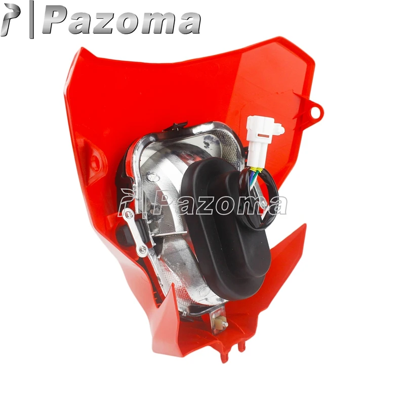 E13 мотокросс эндуро CRF XR фара Redmoto передняя лампа HI/LO луч H4 Лампа для Honda CRF250L CRF450L XR650L CRF230F