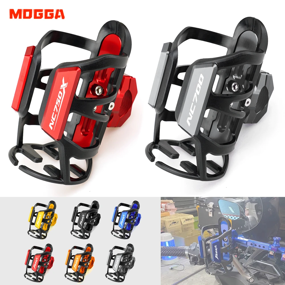 

For Honda NC750X NC700 NC700S NC 700 750X 700S CNC Aluminum Beverage Water Bottle Drink Cup Holder Sdand Motorcycle Accessories