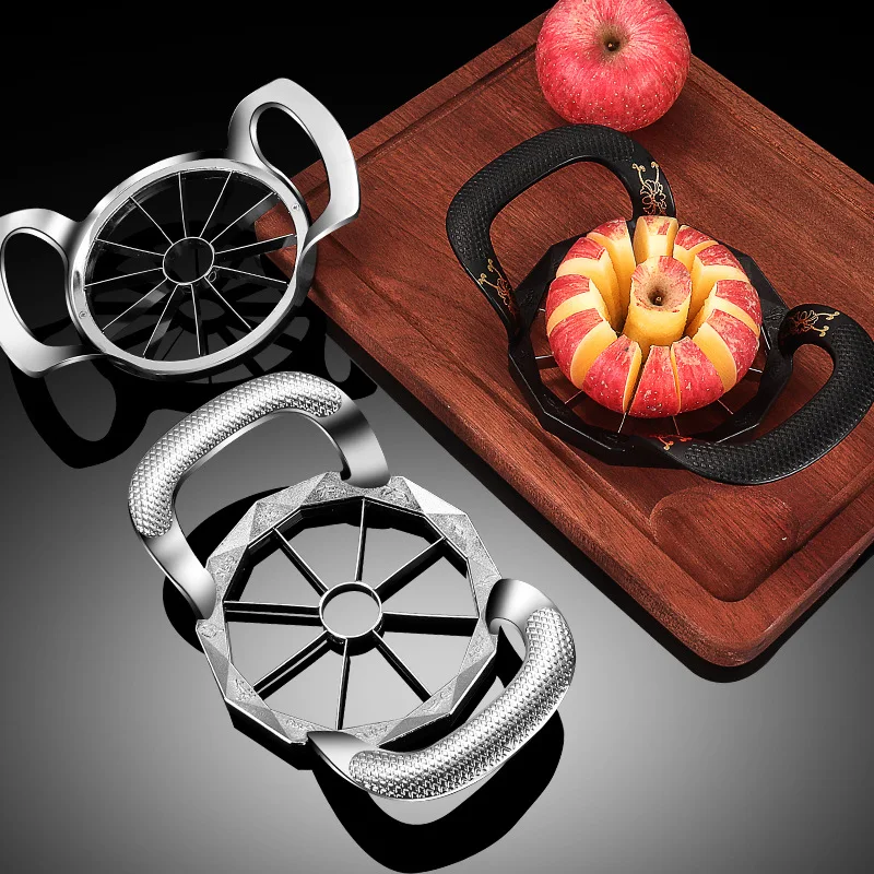 

Portable Stainless Steel Apple Cutter Slicer Pear Denucleator Manual Food Processors Vegetable Fruit Tools Kitchen Accessories