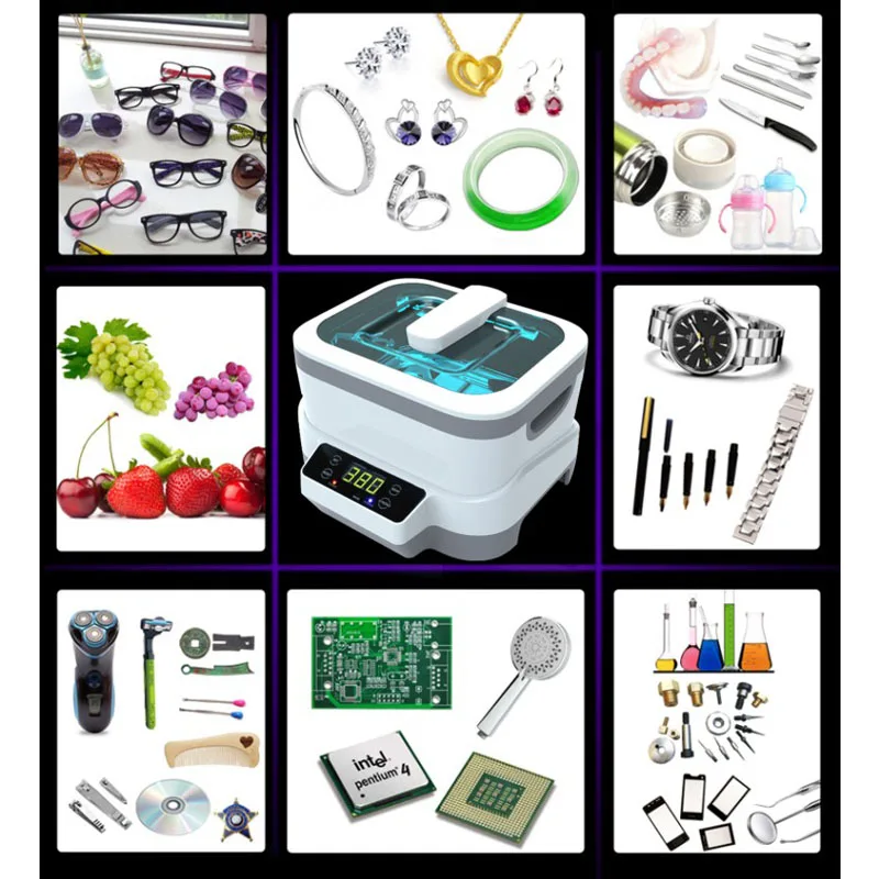 

Ultrasonic Cleaners JP-1200 Small split type home glasses jewelry watch fruit ultrasonic cleaning machine 110V/220V