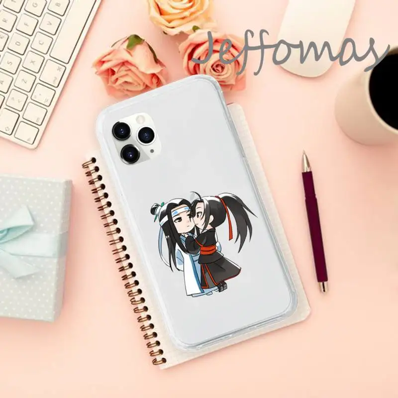 

Mo Dao Zu Shi Phone Case Transparent soft For iphone 5 5s 5c se 6 6s 7 8 11 12 plus mini x xs xr pro max
