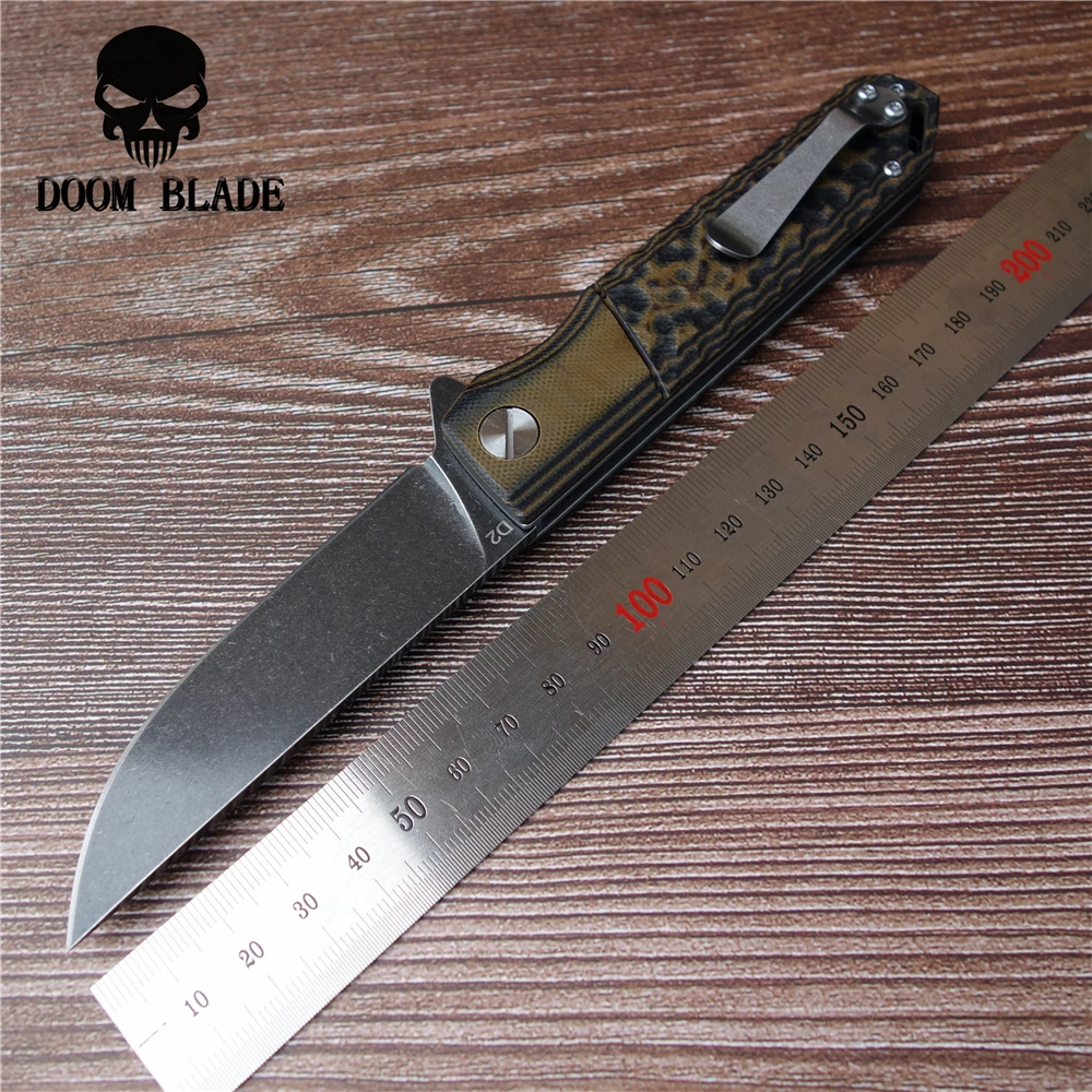200 мм D2 шарикоподшипник нож острый охотничий из нержавеющей стали складной для