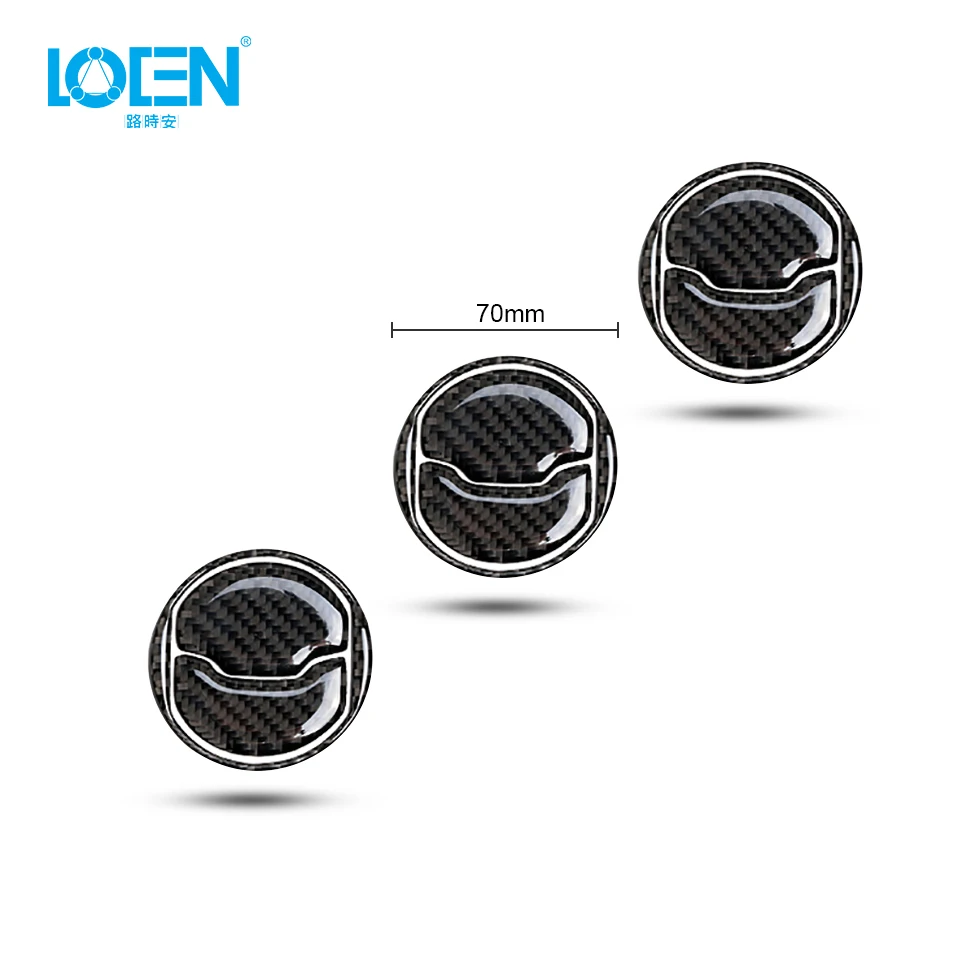 Для Ford Mustang углеродное волокно для салона автомобиля центральный кондиционер