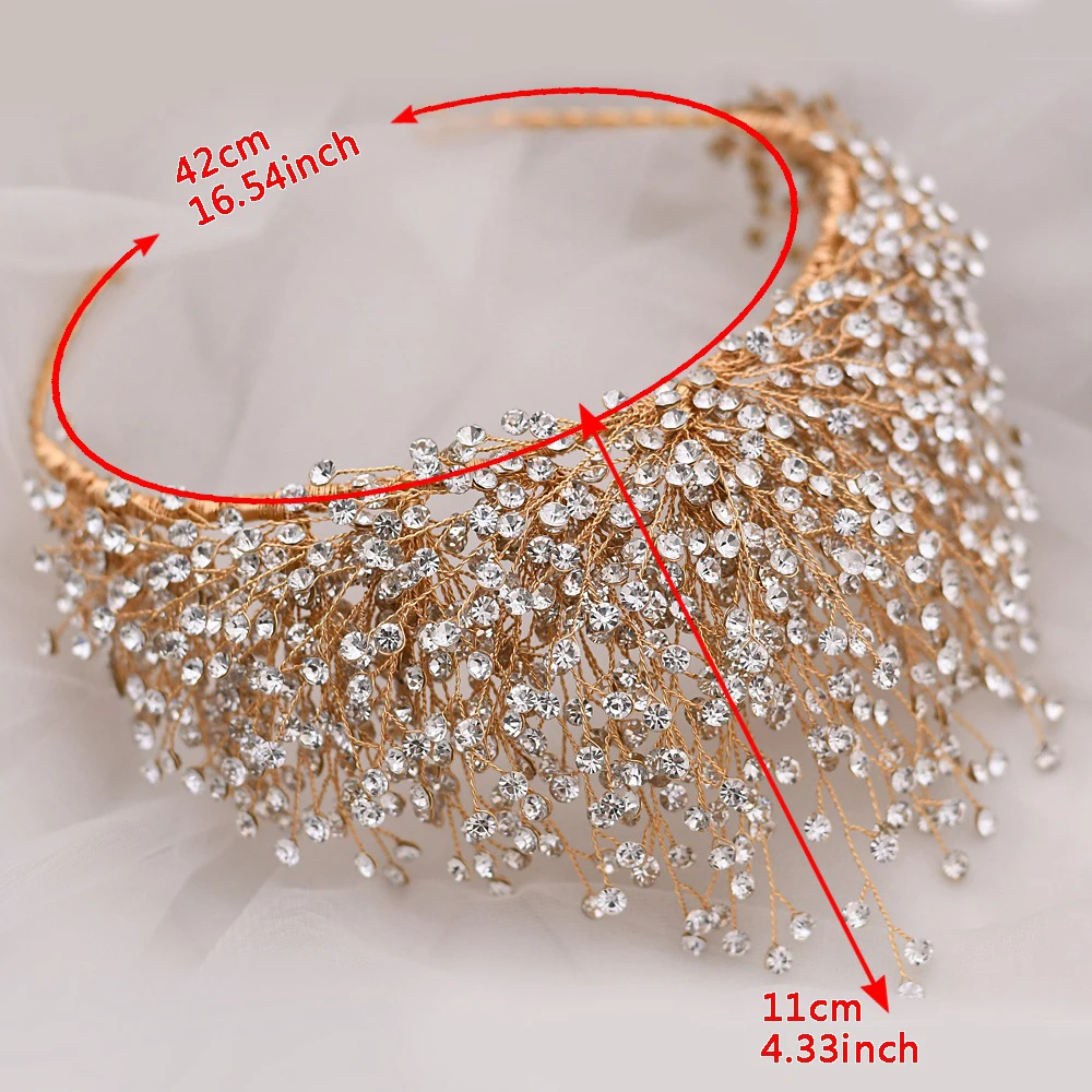

Luxury African Rhinestone Wedding Crown Silver Pageant Tiara Crowns Chic Bride Headbands Wedding Hair Accessories with Earrings