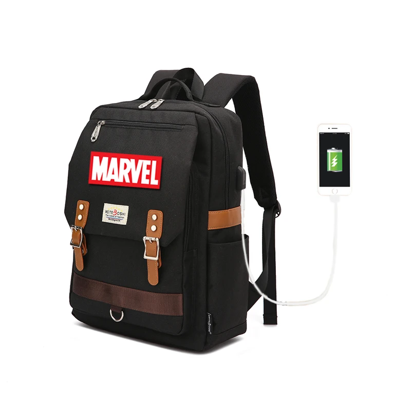 Мужской водонепроницаемый рюкзак из ткани Оксфорд с USB-портом | Багаж и сумки