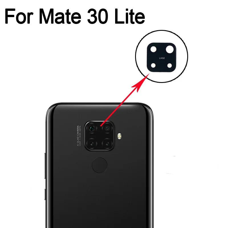 100% Новинка для Huawei Mate 30 Lite задняя камера стеклянный объектив Mate30 запасные части |