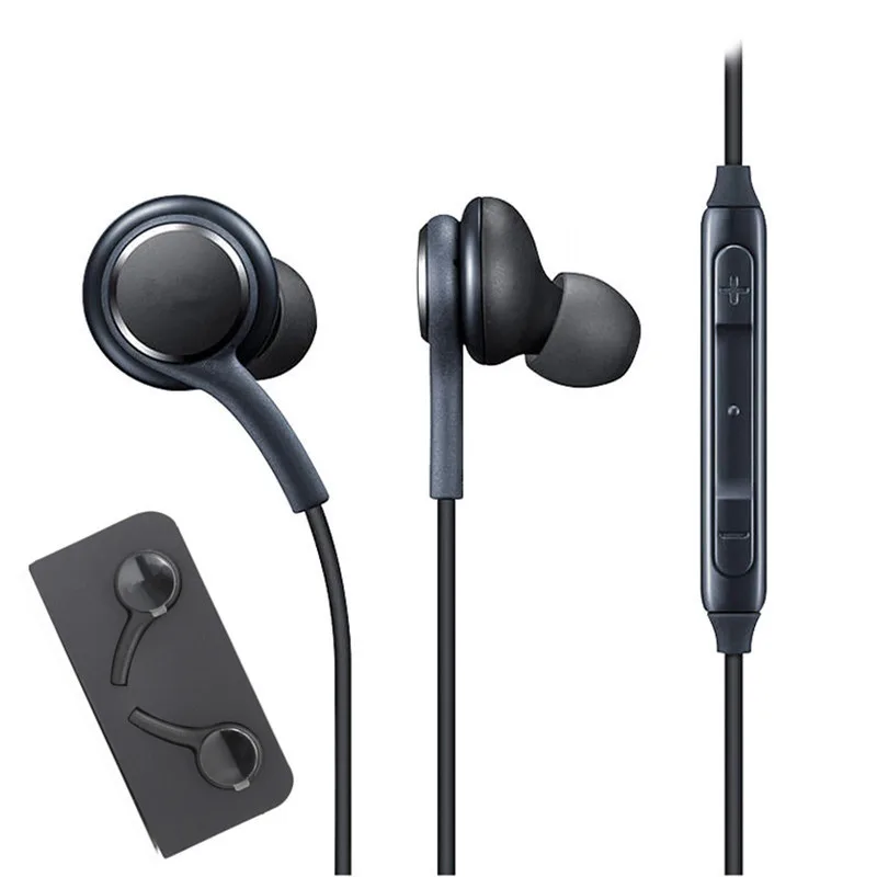 

100pcs EO-IG955 earphone Wholesale 3.5mm In-ear with Mic wired headset for huawei Samsung Galaxy s10 PLUS S10+ S9 S8 Note8/9