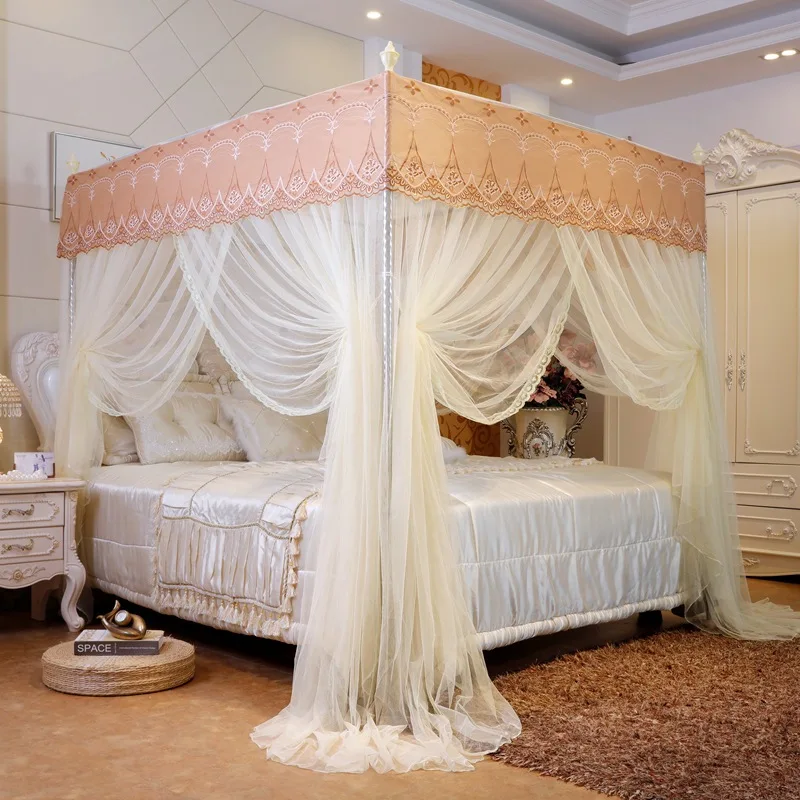 Новый москитная сетка от насекомых палатка бытовой В стиле принцессы 3-дверный в