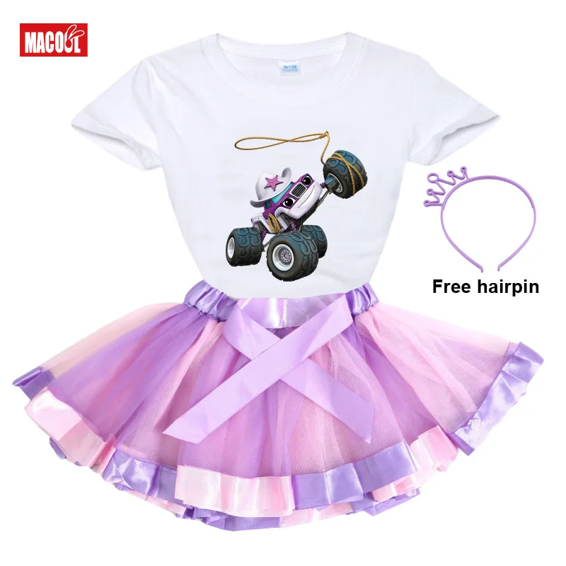 

Kids Girl Dress Sets Summer Toddler Baby Girls Clothes Sets Costumes Kids Clothing Sport Suits Children Shirt + Tutu Dress Set