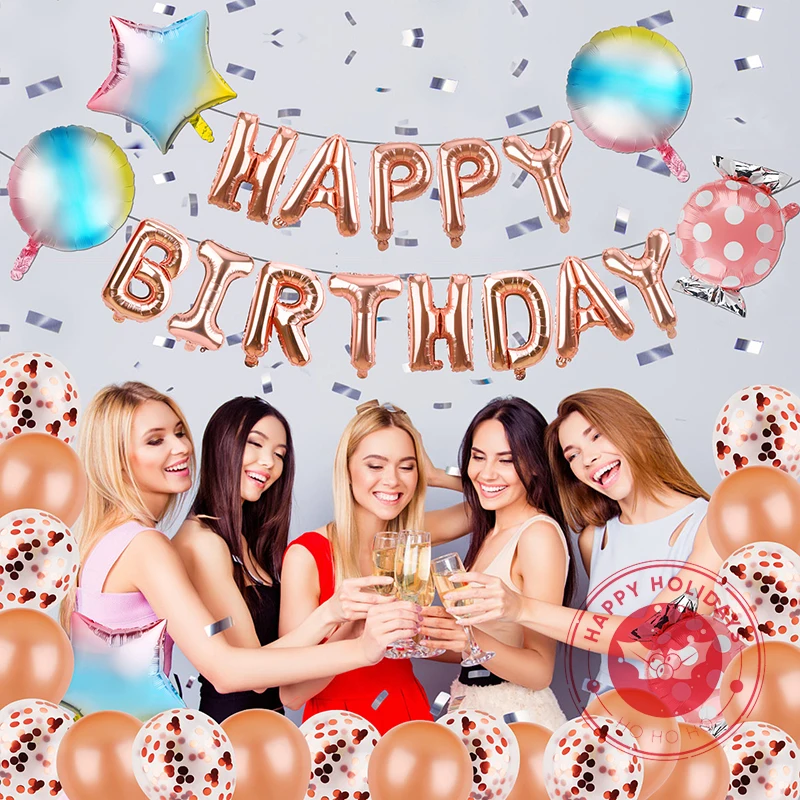 

Birthday Party Decoration Balloon Aluminum Foil Letter Balloons Cartoon Fruit Ballon Baby Shower Wedding Decor Paper Sequin Ball