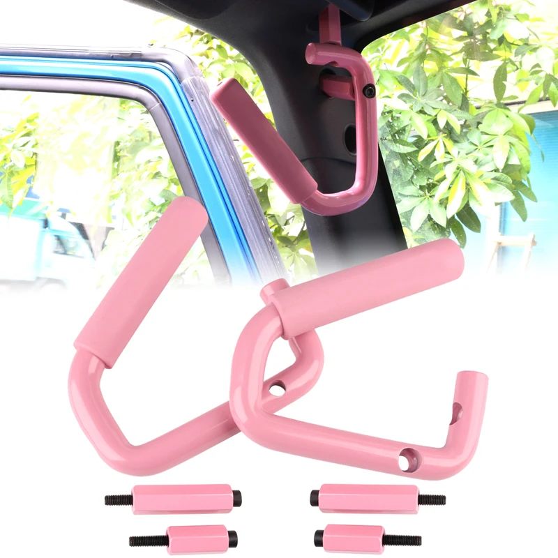 Красное черное розовое жесткое крепление передние захватные ручки и заднее