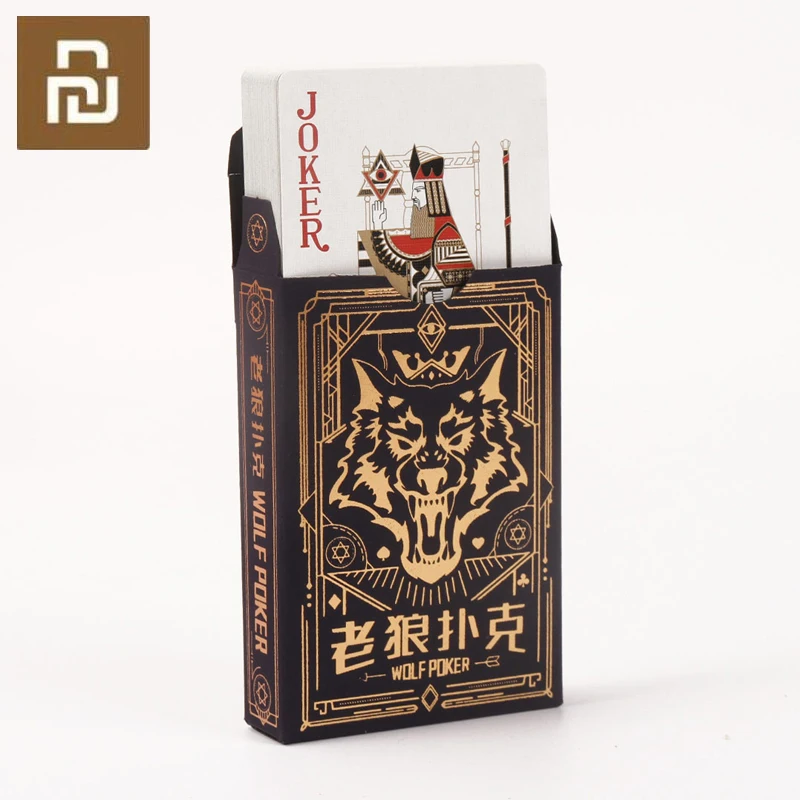 Новые игральные карты Xiaom покер набор покерных пластиковых магических карт