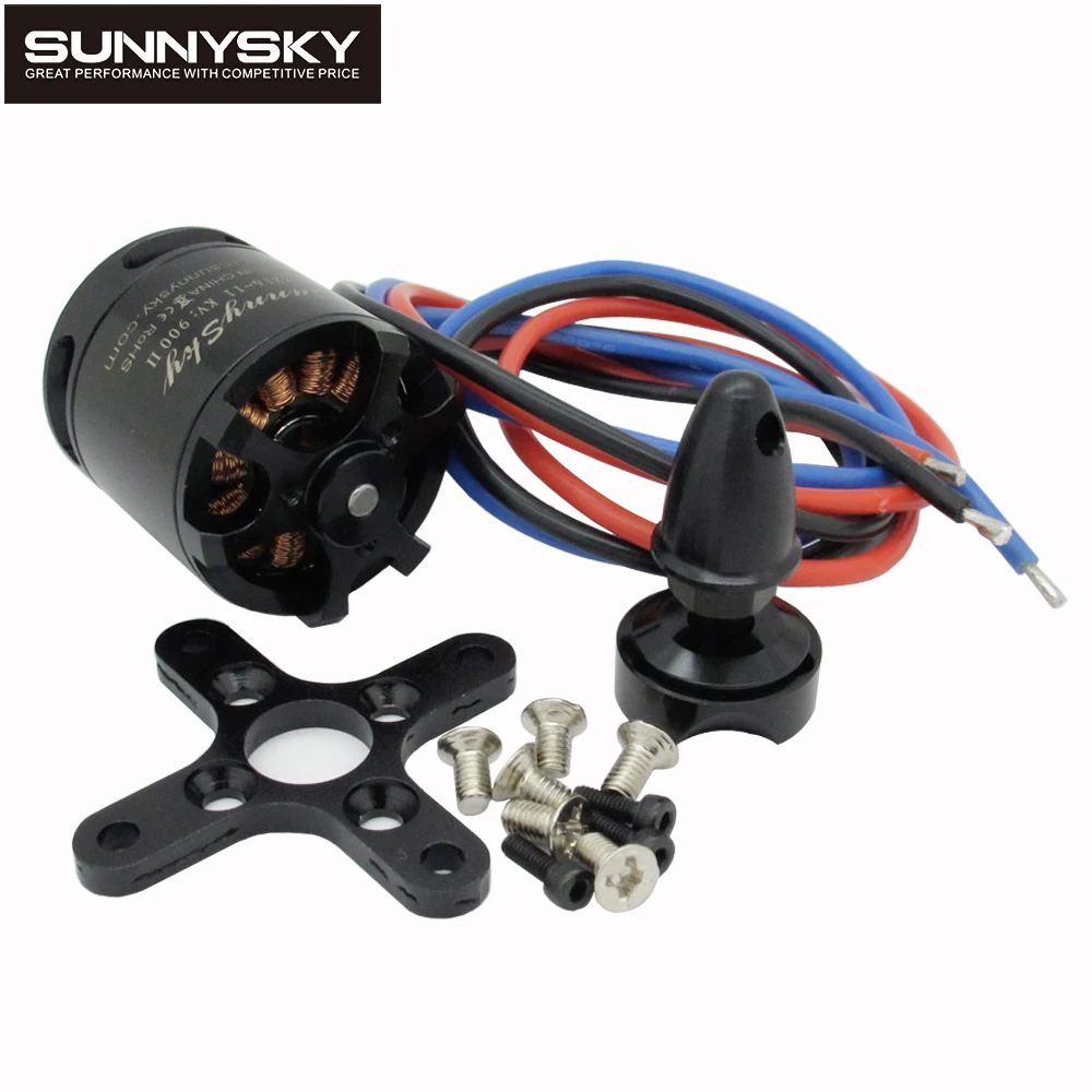 Sunnysky V2216 650KV/800KV/900KV 2-4S Outrunner бесщеточный двигатель (версия с несколькими роторами) для 4-осевого мультикоптера, игрушечного самолета