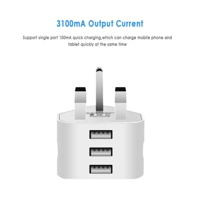 Сетевой адаптер с 1 USB-портом и 2 USB-портами 5V2 1A | Мобильные телефоны аксессуары