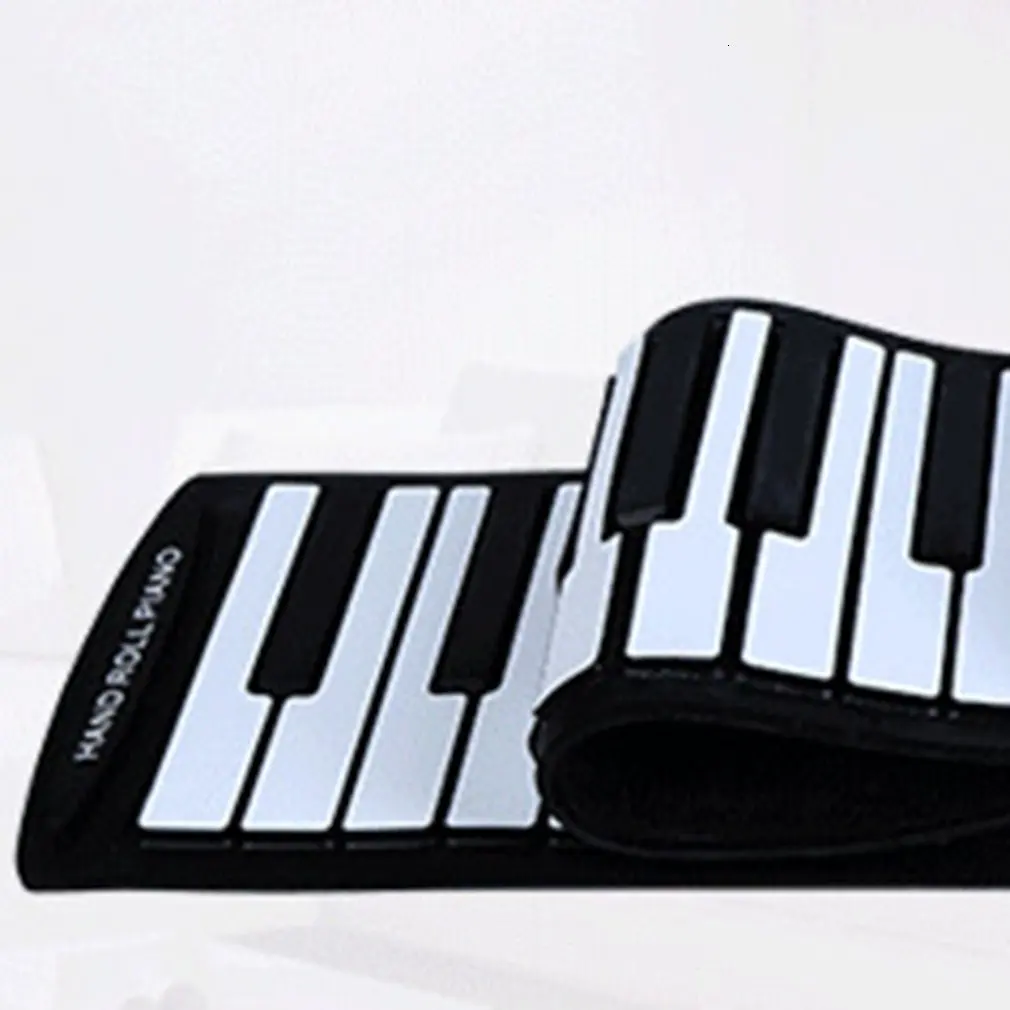 Портативная переносная клавиатура для фортепиано с 88 клавишами, USB, MIDI, ручной электронный рояль, складной портативный электронный орган