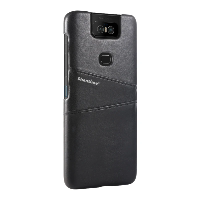 Обложка на заднюю панель из искусственной кожи для Asus Zenfone 6 ZS630KL чехол для телефона для Asus Zenfone 6 чехол со слотом для карт для Asus Zenfone 6z