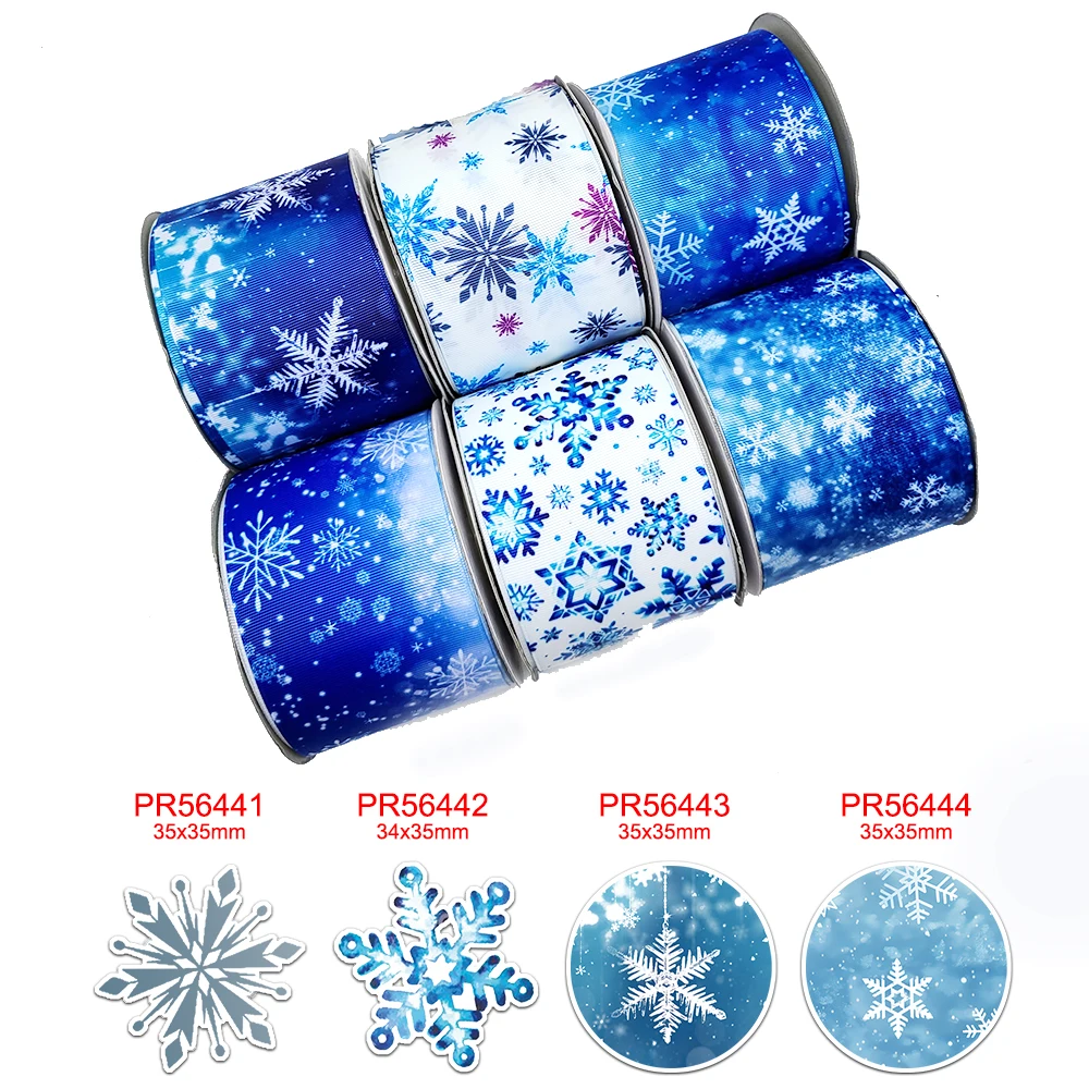 Тисненая лента с принтом grosgrain ribbon 43996 | Дом и сад