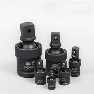 Ударная универсальная розетка для внутреннего монтажа, 14 дюйма, 38 дюйма, 12 дюйма, 1 дюйм, 34 дюйма, набор хромированных соединений Moly для ручногопневматического ключа