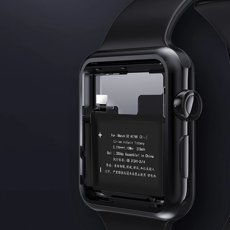 Сменный аккумулятор для iWatch Series 1 2 3 4 5 A1579 A1760 с реальной емкостью 38 мм 42 Apple Watch