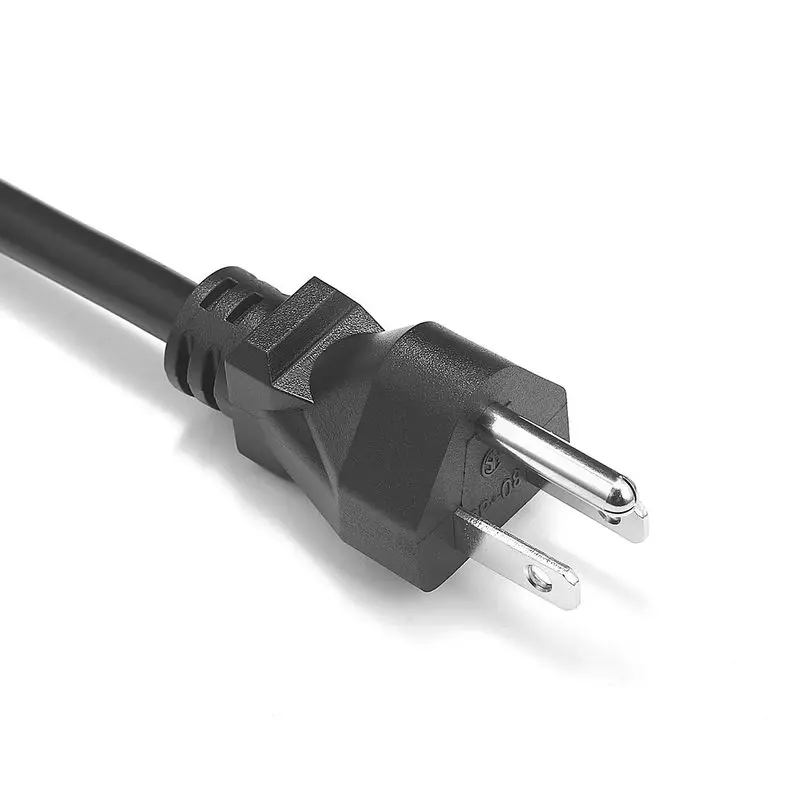 100 шт. Электрический вентилятор 3 зубец Кабель питания США кабель с хвостом 1 5 м 8