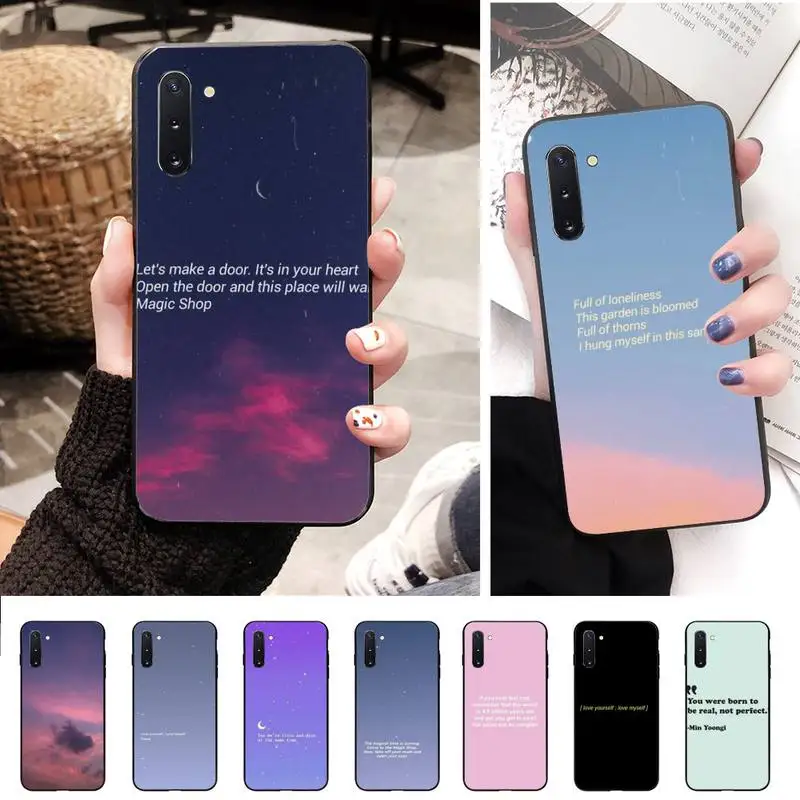 Вдохновение на руку люксовый уникальный чехол для телефона Samsung Note3/4/5/8/9/10/10Lite