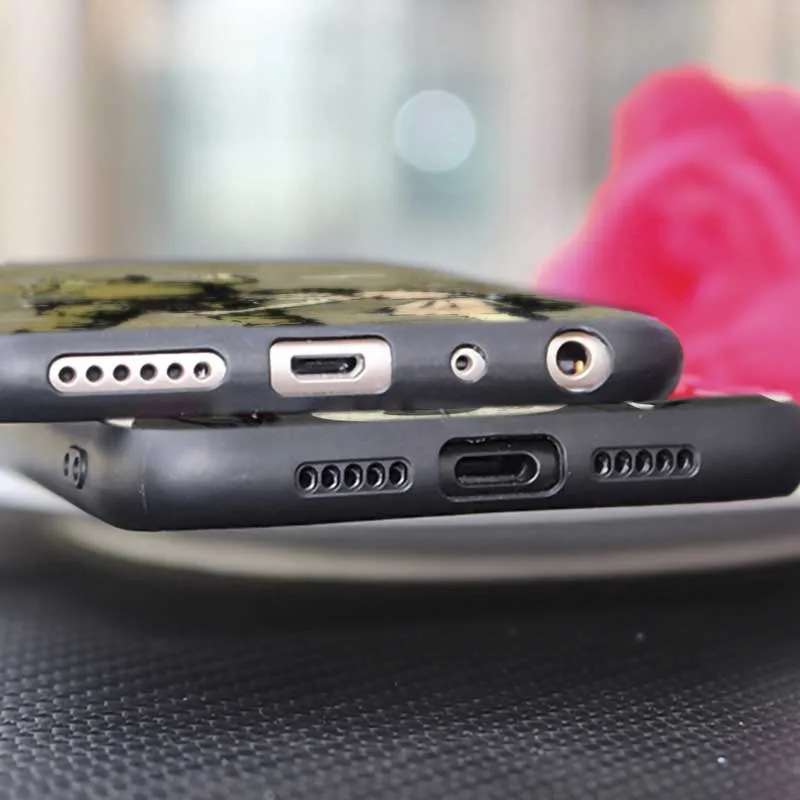 Мягкий силиконовый чехол для телефона с изображением уличного искусства