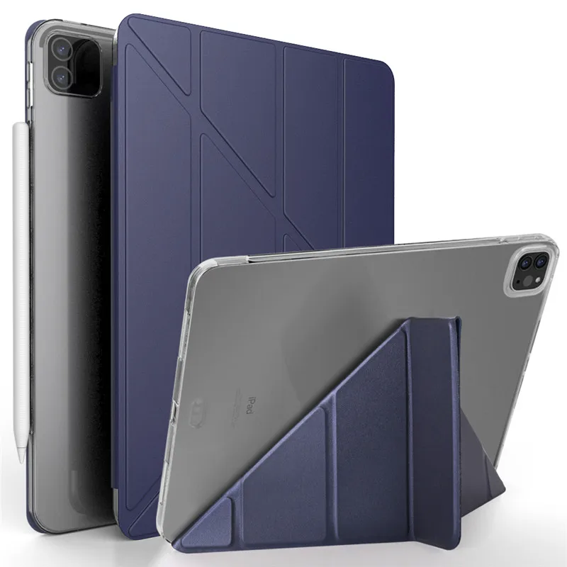 

Чехол для нового iPad Pro 11 2020, умная подставка, тонкий защитный чехол для Apple iPad Pro 11 2020, мягкий силиконовый чехол