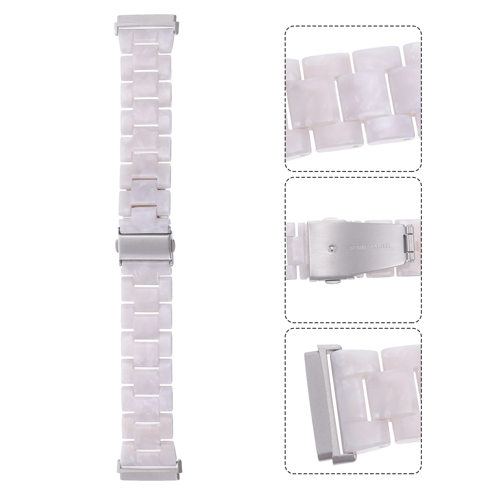 

1pc Chic Waterproof Watch Strap Wrist Strap Compatible with Fitbit Versa3