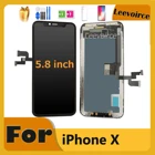 Жесткий OLED-экран GX для iPhone X, ЖК-экран AMOLED, дигитайзер в сборе, замена GX, мягкий дисплей для iPhone XS JK RJ ZY INCELL Best G