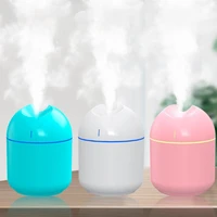 ultrasonic portable air humidifier aroma essential oil diffuser home car usb mute nebulizer mist maker with led night lamp