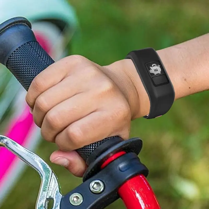 Ремешок силиконовый для смарт-часов Garmin Vivofit 3/Vivofit JR/Vivofit JR2 | Наручные часы