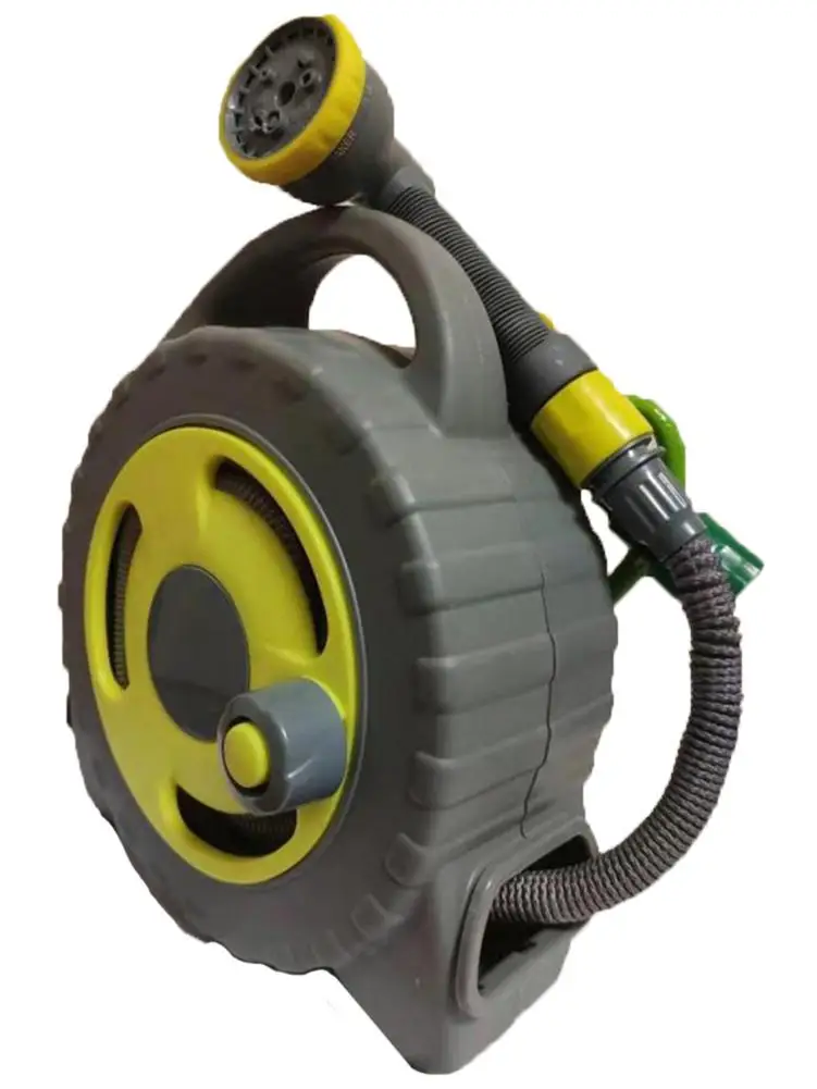 Выдвижная садовая катушка для шланга портативный набор катушек домашнего