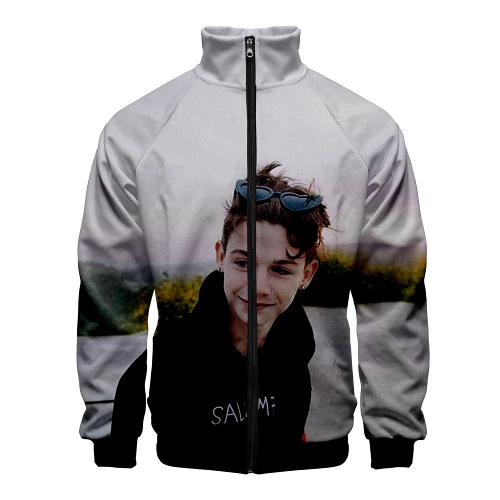 

3D printed Payton Moormeier stand-up collar zipper unisex long sleeve jacket 2021 casual Harajuku streetwear xxs-4xl