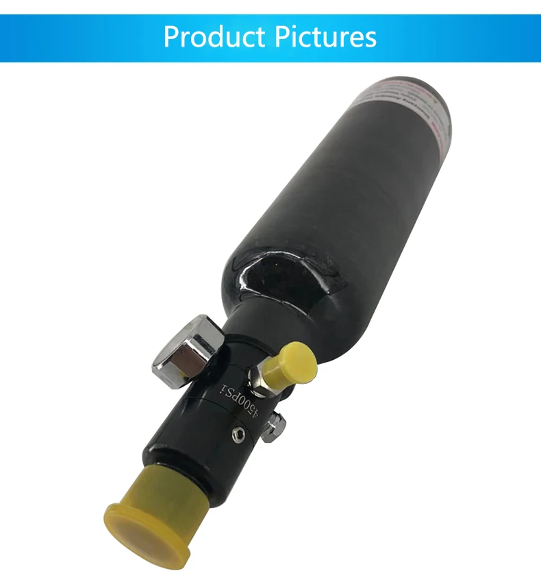 AC303561 цилиндр Pcp маленький мини 0.35L GB 300 бар Пейнтбол воздушный бак акваланга Pcp цилиндр для дайвинга Airforce Condor Acecare