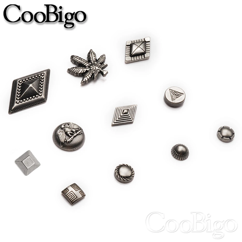 Металлические заклепки в стиле панк-рок 5 комплектов | Дом и сад