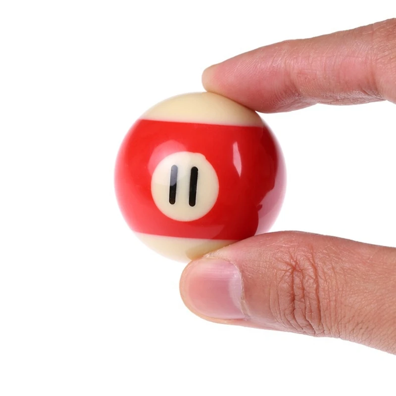 

16pcs 32/38mm Resin Mini Billiard Ball Children Toy Small Pool Cue Ball Full Set