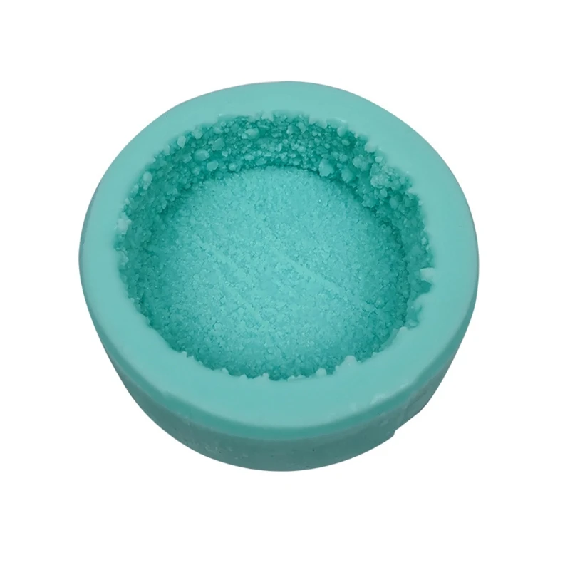 

Chocolate Candy Sugar Craft Gum Paste Fondant Mold Art Silicone Soap Mold Household Candle Molds DIY Handmade Round Bread Shape