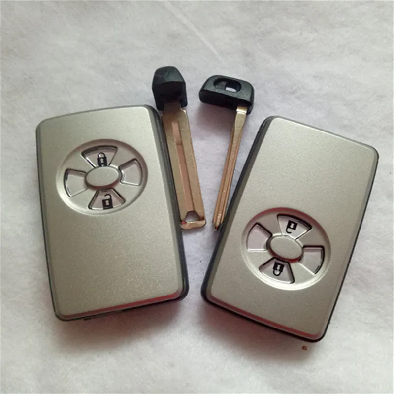 Дистанционный смарт ключ брелок DAKATU с 2 кнопками корпус для TOYOTA RAV4 Vitz Ractis сменный