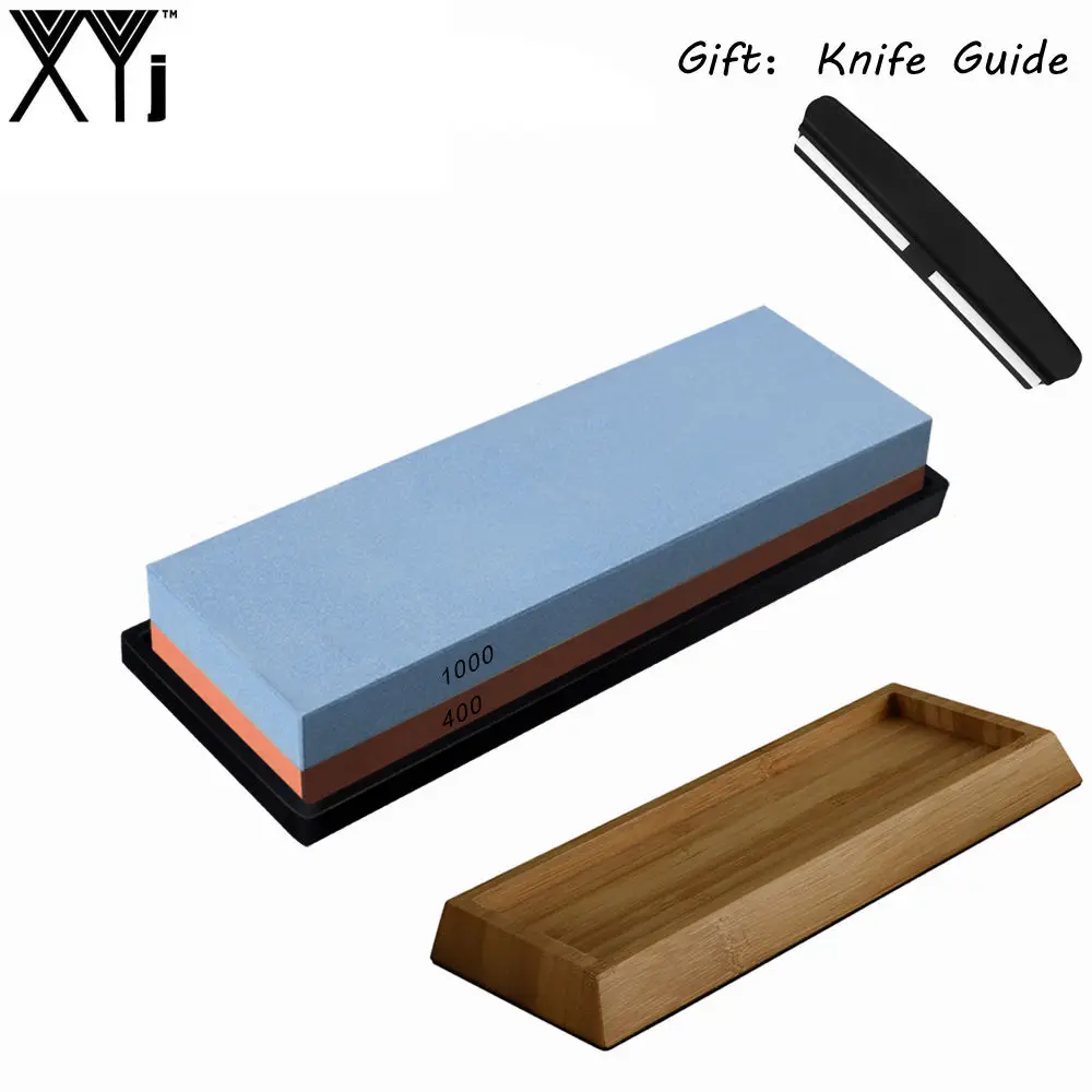 Профессиональная точилка для ножей 2-в-1 точильный камень Система шлифовки с