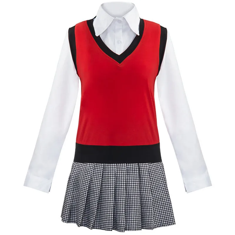 Костюм для косплея аниме мидари икишимы какегуруа униформа в японском стиле