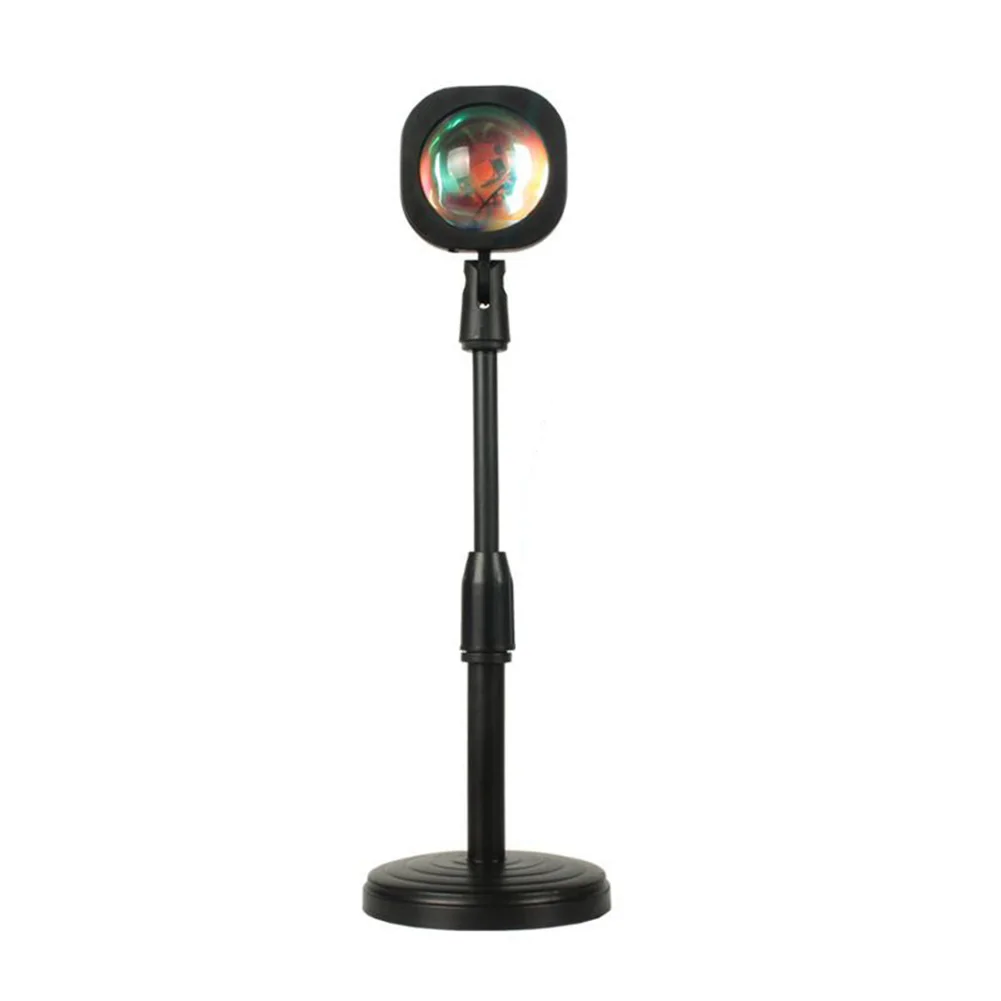 

2021 USB Радужный закат, проектор, лампа, атмосферный ночник, s, настенный красочный светильник, домашний фон, настенный декоративный светильник