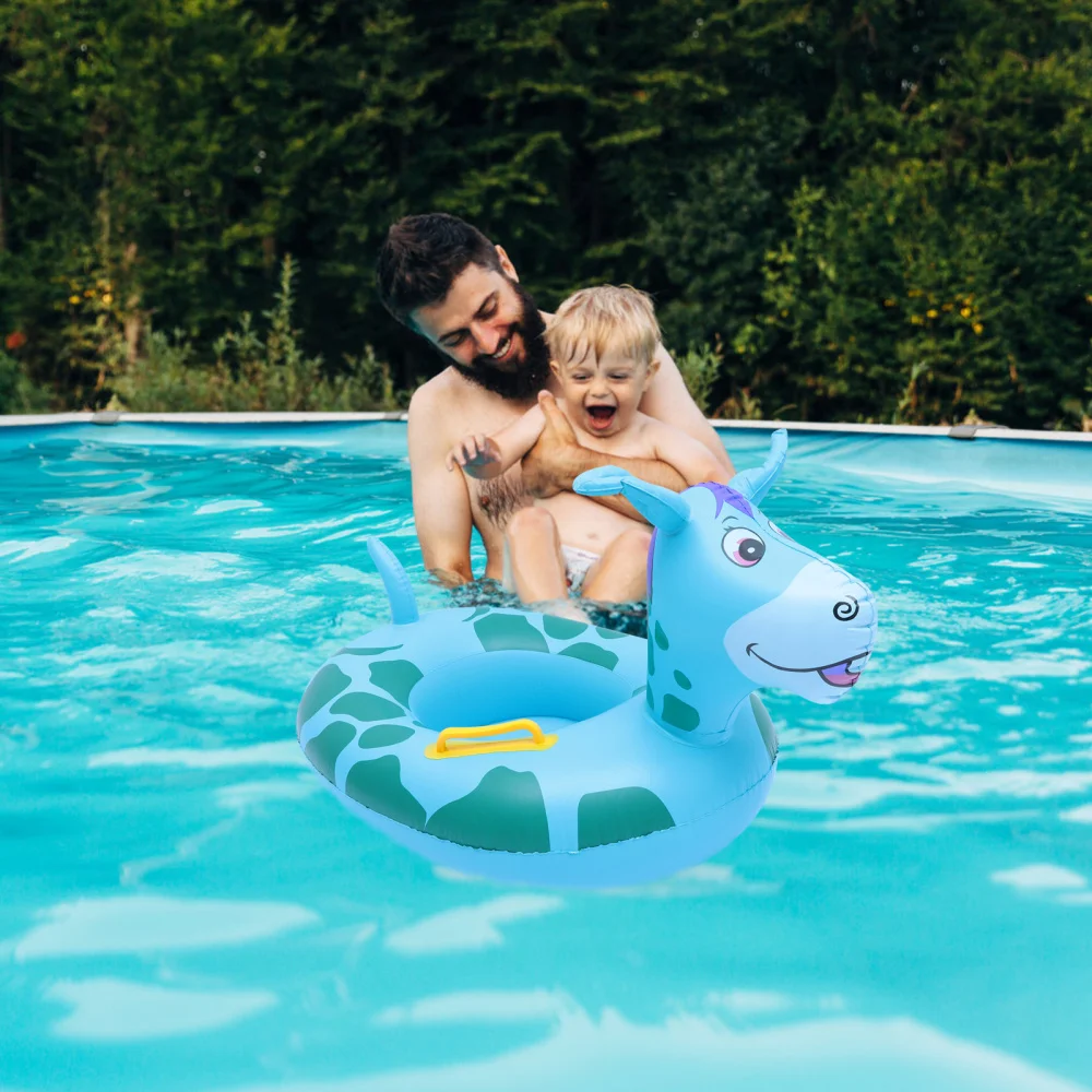 

1 Pc Baby Seat Swim Ring Donkey Design Children's Swim Ring Fun Pool Toys
