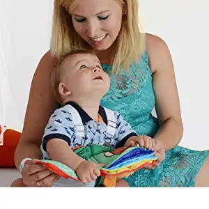 Премиум детская книга (первый год) из ткани для детей подарок забавная