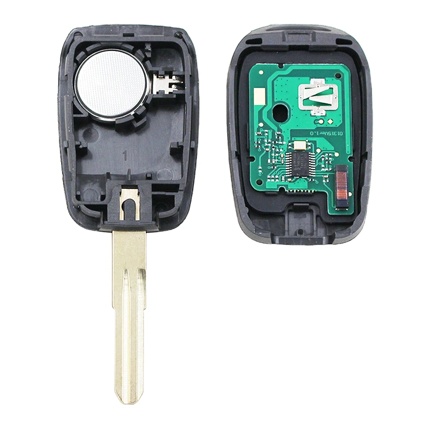 Дистанционный брелок 2 кнопки 433 МГц 4A PCF7961M для Renault Duster Dokker Trafic Master VAC102 HU137 blade