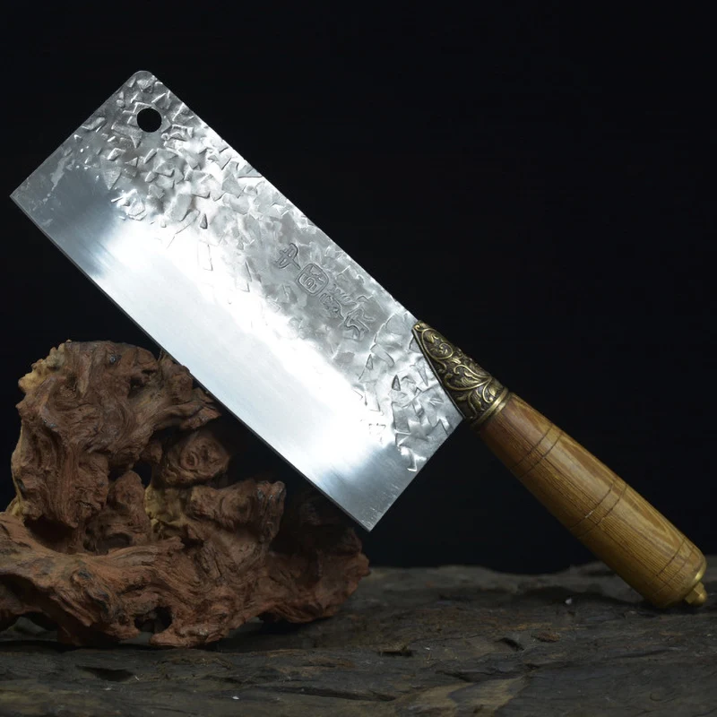 

Новейший 7,5 дюймовый нож ручной работы 5Cr15 антипригарный нож из высокоуглеродистой стали для нарезки мясника кухонные ножи для резки овощей...