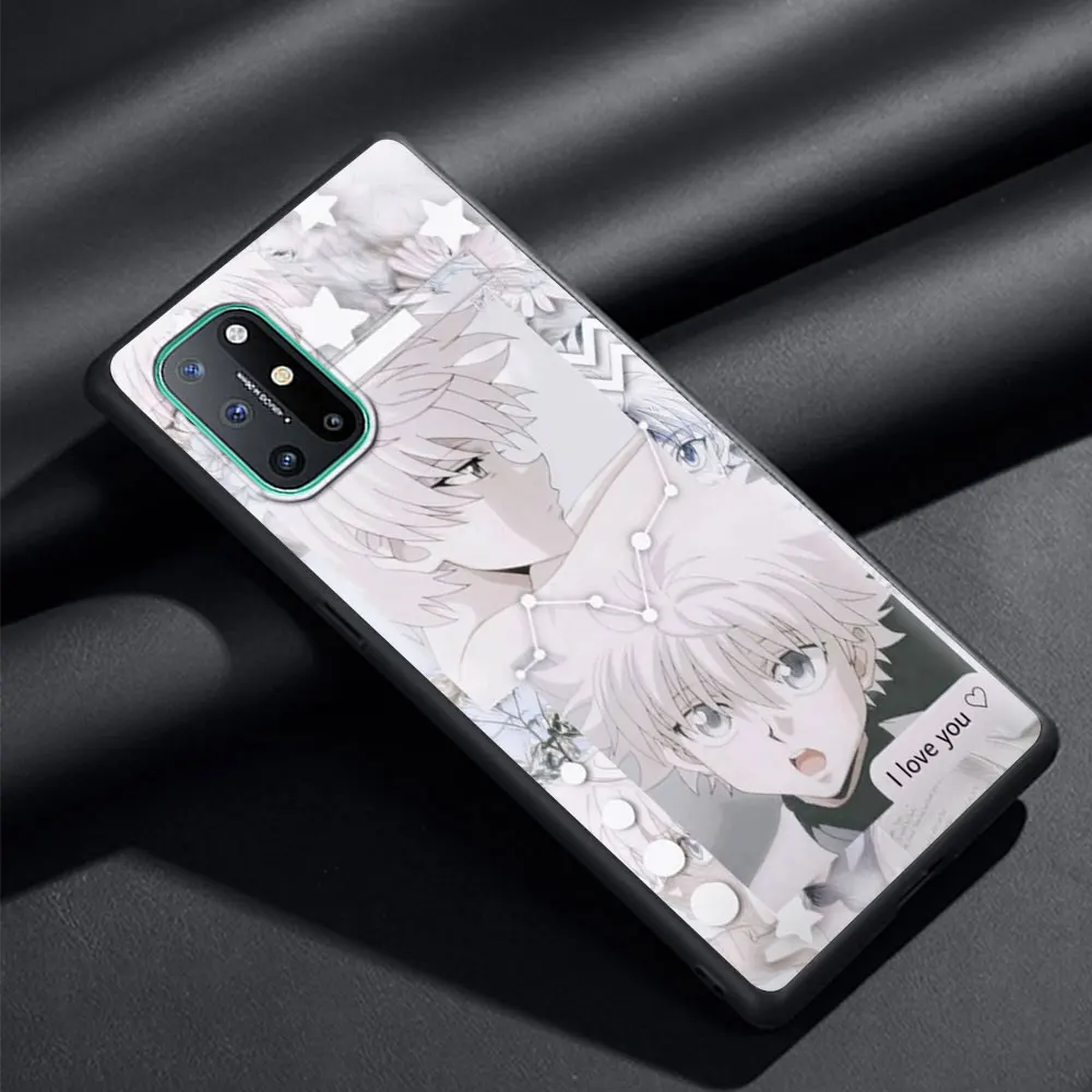 

Hunter X Hunter Anime Luxury Soft Phone Case Cover for OnePlus 9 9R 8T 8 7T 7 Pro Plus 5G Z Silicone Shockproof Coque Shell