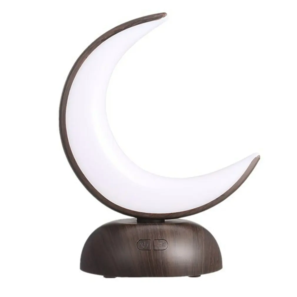 

Настольная лампа с USB-зарядкой, креативный светильник в виде Луны для ароматерапии, двухцветная Настольная лампа с затемнением и защитой гл...