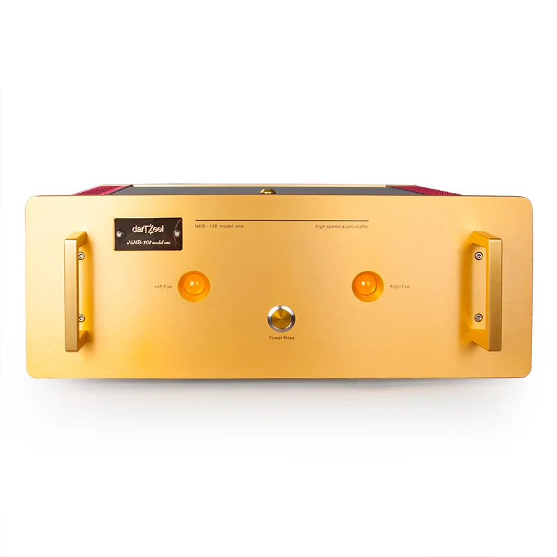 Upgraded version Douk аудио профессиональный Hi-End усилитель мощности стерео HiFi усилитель ссылка DarTZeel NHB-108B схема - Цвет: Upgraded version