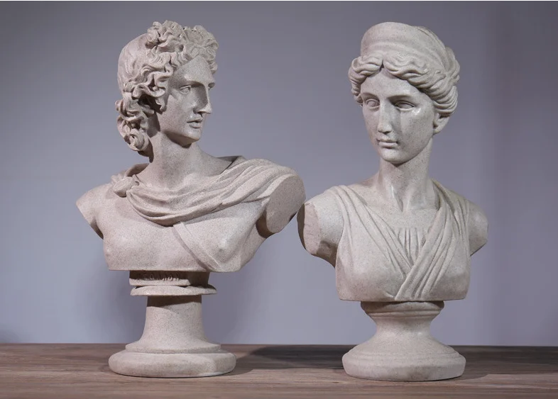 Скандинавская Художественная Скульптура фигурка из Европейского песчаника