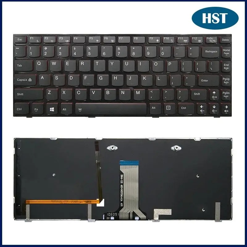 

Черная подсветка для клавиатуры Lenovo Y400 Y410 Y430P Y400P Y410P Y400N Y410N
